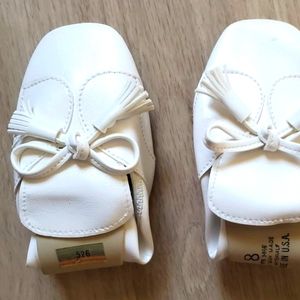 Foldable Loafers in Cream NWT Size 8